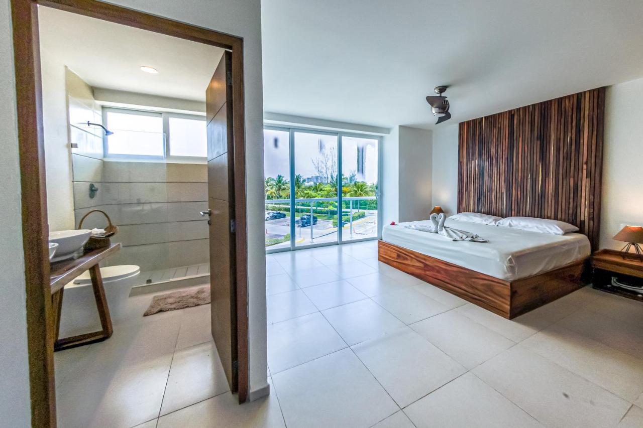 Beachfront Luxury Apartments Cancún Dış mekan fotoğraf