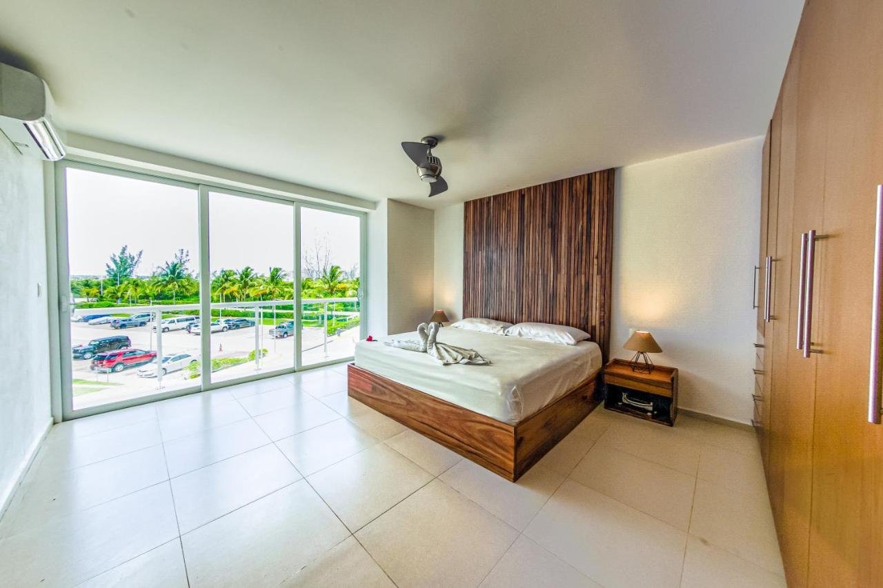 Beachfront Luxury Apartments Cancún Dış mekan fotoğraf